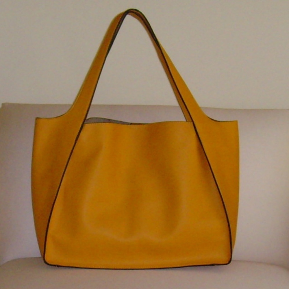 Lord & Taylor DESIGN LAB Satchel w/Double Handle Handbag LIKE NEW! - Picture 2 of 16
